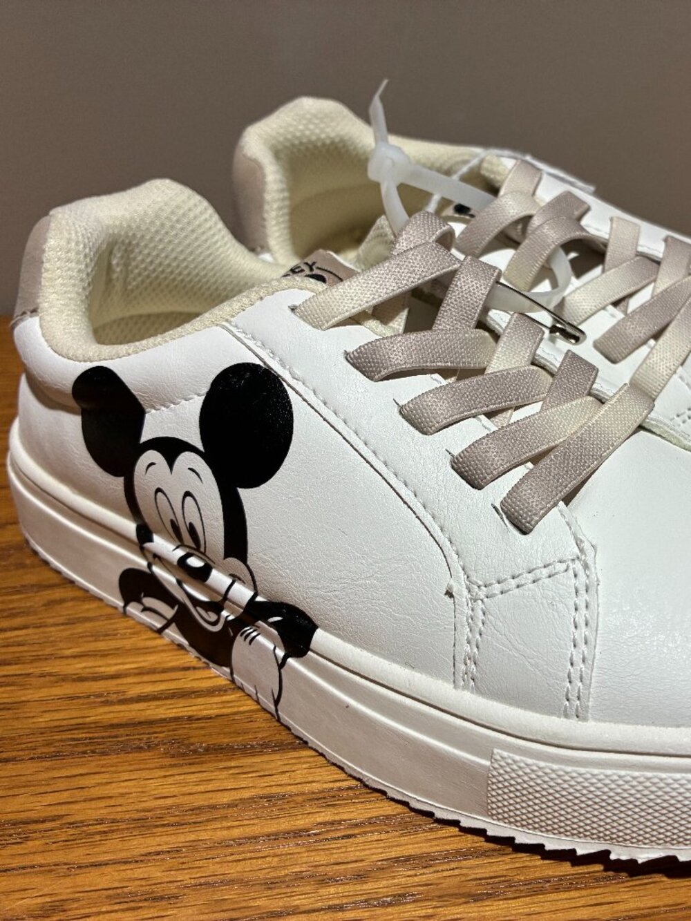 Disney Mickey Mouse Size 1 Kids Tennis Shoes - Great Condition